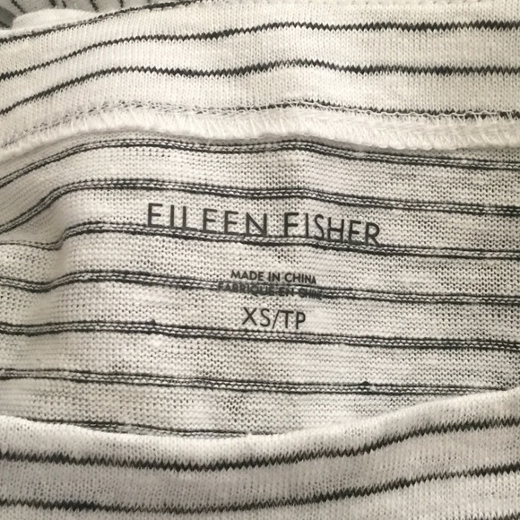 EUC Eileen Fisher Organic Striped Dress - Picture 6 of 6